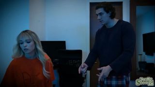Stepbrother offers his stepsister Lilly Bell what he wants