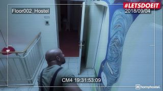 HORNY HOSTEL - (Darcia Lee & Jean Pallett) Perv Janitor Fucks Hard With Hungarian Teen Tourist On Hotel Room