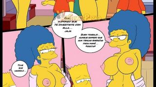 Los Simpsons Vieja Costumbres #6 (Comic) "Aprendiendo Con Mámí"
