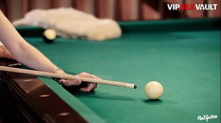 VIP SEX VAULT - (Kattie Gold & George Uhl) Craving Daddy Fucks His New Czech Girl On Pool Table