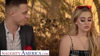 Naughty America - Blake Blossom fucks a perfect fucking stranger on Valentine's Day