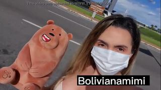 De passeio em brasilia sem calcinha  paguei com boquete pro meu guia turístico.... quer ver completo?... bolivianamimi.tv