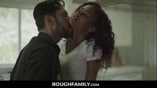 RoughFamily.com ⏩ Nice Step Father Pummeling his Ebony Stepdaughter, Scarlit Scandal