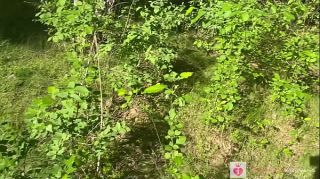 She showed her face! Real sex in the forest! POV! - Vik Freedom