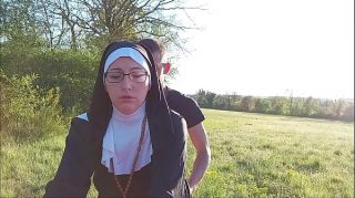 This nun gets her ass filled with cum before she goes to church !!