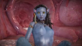 Avatar Futa - Neytiri gets creampied - 3D Porn
