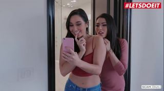 #LETSDOEIT - (Karlee Grey, Ember Snow & Melissa Moore) NAUGHTY BABES ARE FUCKING AROUND WITH THE RICH GUY