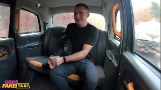 Female Fake Taxi Her Big natural boobs are on top form fucking a customer