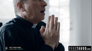PURE TABOO Gia Derza Secretly Loses Her Anal Virginity To Her Priest