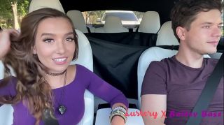 Sexy Teen Fucking on Road Trip Pulls over for a Facial - Lustery