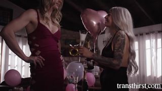 Trans StepSisters Fuck Eachother At A Bachelorette - Casey Kisses, Eva Maxim