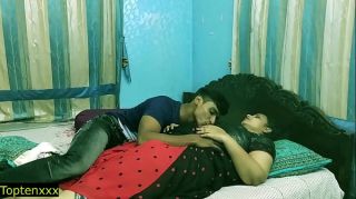 Indian teen boy fucking his sexy hot bhabhi secretly at home !! Best indian teen sex