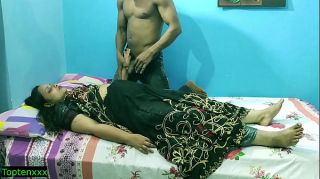 Indian hot stepsister getting fucked by junior at midnight!! Real desi hot sex