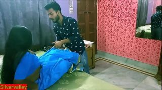 Amazing best sex with tamil teen bhabhi at hotel while her husband outside!! Indian best webserise sex