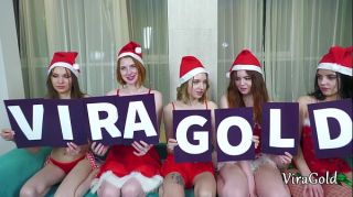 Christmas Home Orgy with 5 petite girls Goldie Small Ellis Baileys Sofi Li Rina Ray and Kitsune Liss