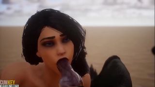 Bitch Girl get Juicy Knotting | Big Cock Werewolf | 3D Porn Wild Life