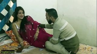 Indian xxx hot milf bhabhi hardcore sex with NRI devor! Clear hindi audio