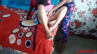 Pink Saree Beautiful Wife Sex In Boyfriend With Bed(Official video By Localsex31)