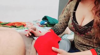 Desi Mom Catches Stepson Masturbating On Her Bra Panty Than Helping Him To Cum With Clear Hindi Voice Dirty Talking XXX