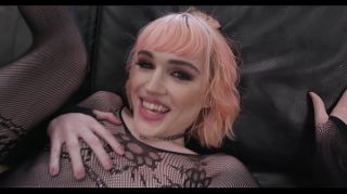 Chastity T-Girl goes wet, Claire Tenebrarum, 5on1, Anal Fisting, DAP, Gapes, Pee , Swallow BTG063