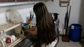 Hermanastra Putona Hindo Latina Folla Con Su Primo En La Cocina Acaba En La Boca Y Come Semen 1-2 FULLONXRED