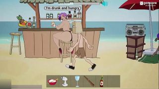Fuckerman - Island boy Anal interracial Dp Sex on the beach