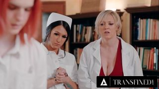 TRANSFIXED - PHYSICAL EXAM ORGY! With Doctor Dee Williams, TS Foxxy, Khloe Kay, and Jean Hollywood