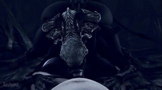 Dummy Thick Xenomorph Queen Catches You