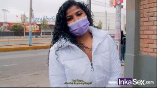 Latina morena es pillada en Perú por joven de Tinder. Morenahot21
