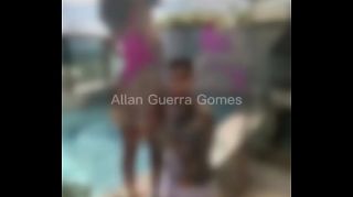 O dia que Ariella Ferraz conheceu o lutador de MMA Allan Guerra Gomes