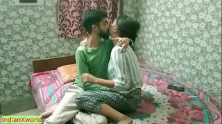 Indian young bachelor boy fucked house owner !! hindi hot sex