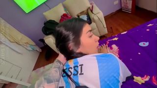 Argentina follada duro por el culo ( ANAL ) mientras mira el partido del Mundial Qatar 2022 | Argentina vs Holanda