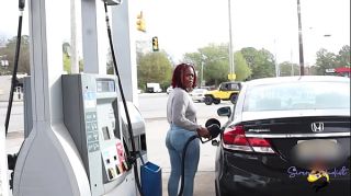 He meets a pornstar at the gas station