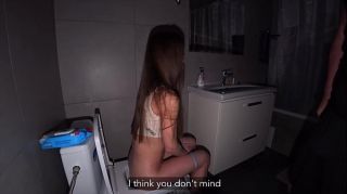 Real Cheating. Dirty Sex Of Wife With Lover In The Toilet. Anal