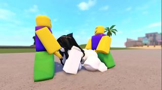 Whorblox Thicc Slutty girl gets fucked