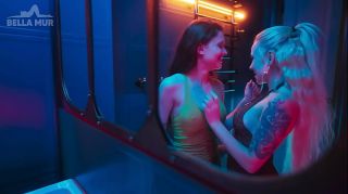 Picked up a girl in the night club toilet and tasted her pussy - Bella Mur&Sofia Simens