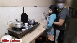 Desi kitchen sex with hot stepsister, Clear hindi audio and hindi dirty talks