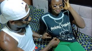 Horny Portharcourt lady meets a stranger on the street for the first time and follows him home to have some raw pussy smashing and cumshots