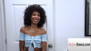 FithyTaboo - Black Ebony Stepbae SQUIRTS ALL OVER Her Stepdad's Cock
