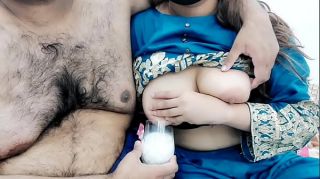 Pakistani Big Boobs Wife Milking For Her Cuckold Husband Anal Sex