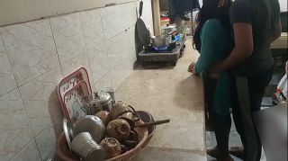 Desi Indian stepsister has hard sex in kitchen, Bhai ne bahan ki kitchen me jabardasti chudai ki, Clear hindi audio