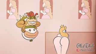 Mario follando en todos los mundos para follarse a Peach - [NotTkArt]
