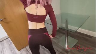 Step Mom Accidently Falls on my Dick during Yoga