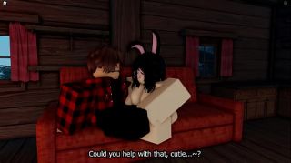 Helpless bunny-girl gets lost | Roblox RP