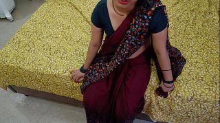 Hot Indian Desi village bhabhi was after long time to meet devar and fucking and full romance with dever in clear Hindi audio language